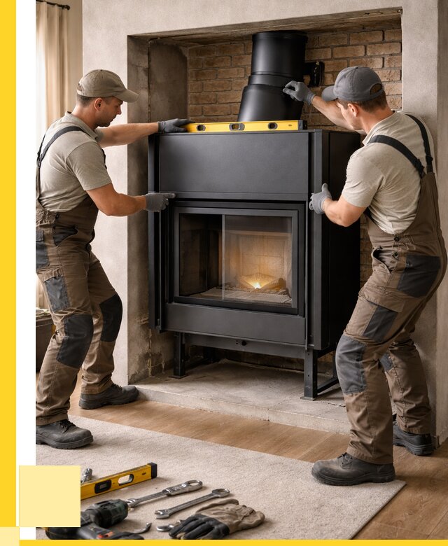 Установка каминных топок в Бузулуке под ключ от 18763 р. | ЭриданБзл