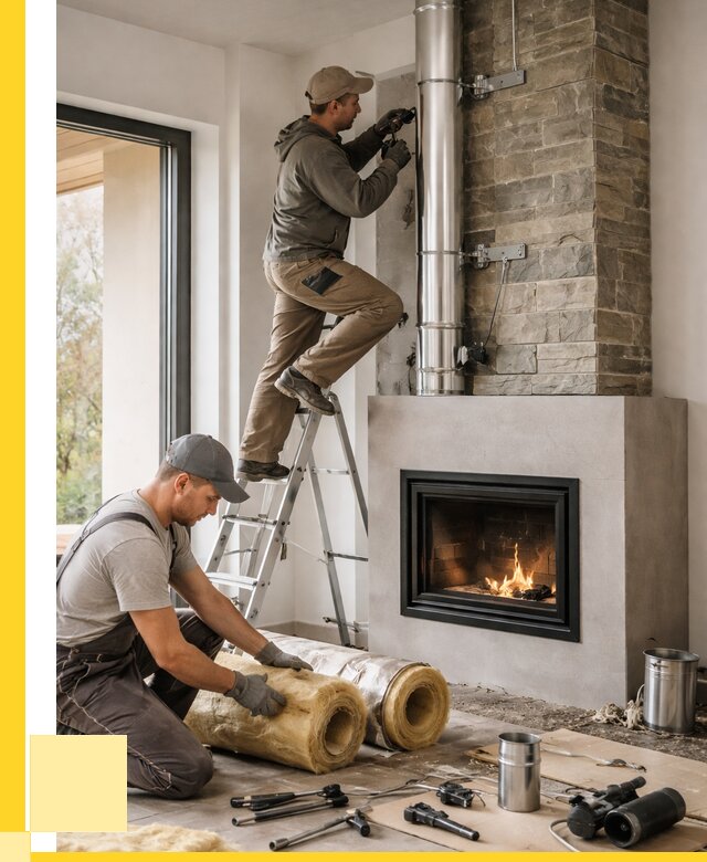 Монтаж дымоходов для каминов в Бузулуке от 15636 р. ЭриданБзл