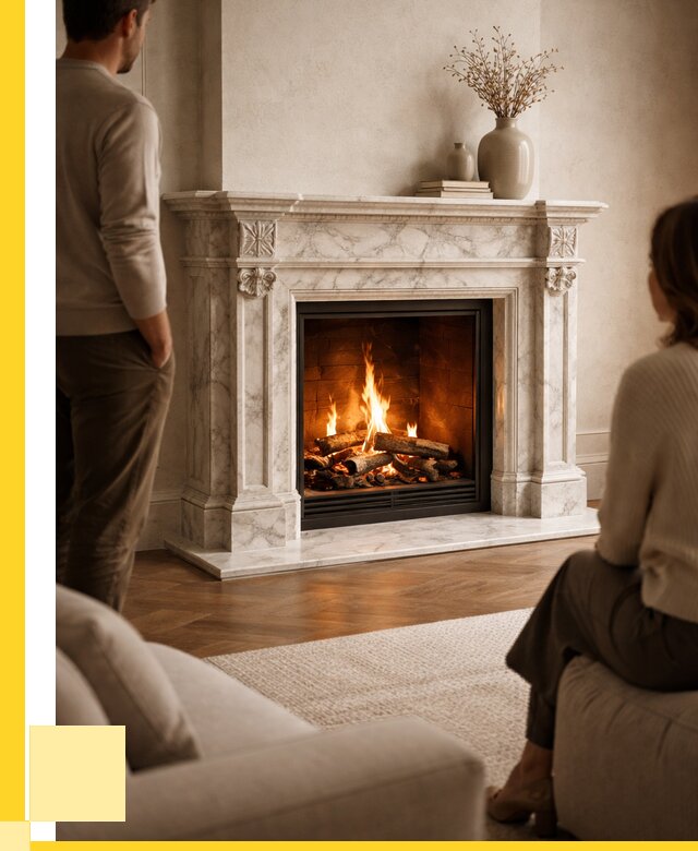 Мраморные камины под ключ в Бузулуке от 260600 р. | ЭриданБзл