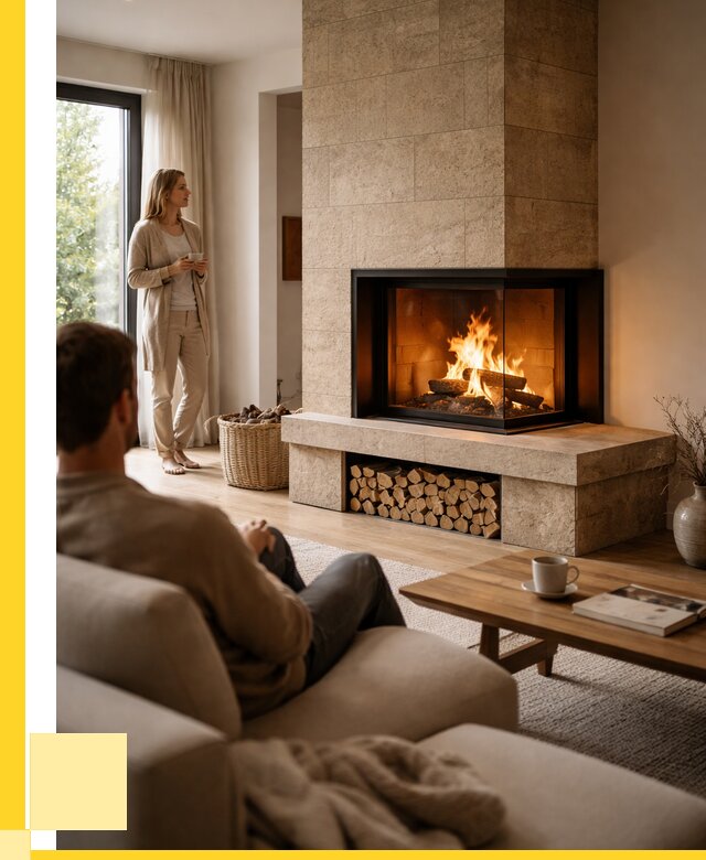 Угловые камины из кирпича установка в Бузулуке от 156360 р. ЭриданБзл