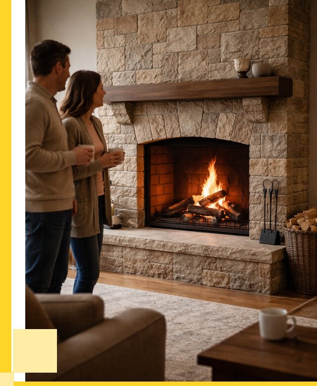 Каменные камины на заказ в Бузулуке от 187632 р. | ЭриданБзл