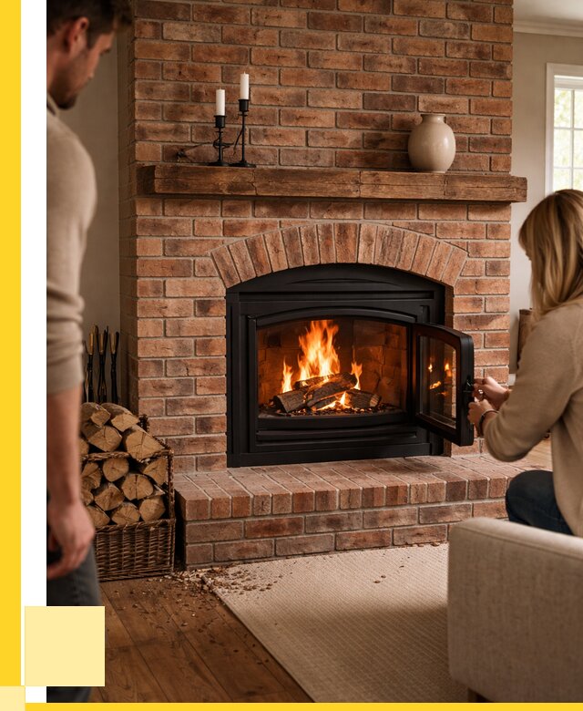 Кирпичные камины под ключ в Бузулуке от 156360 р. | ЭриданБзл