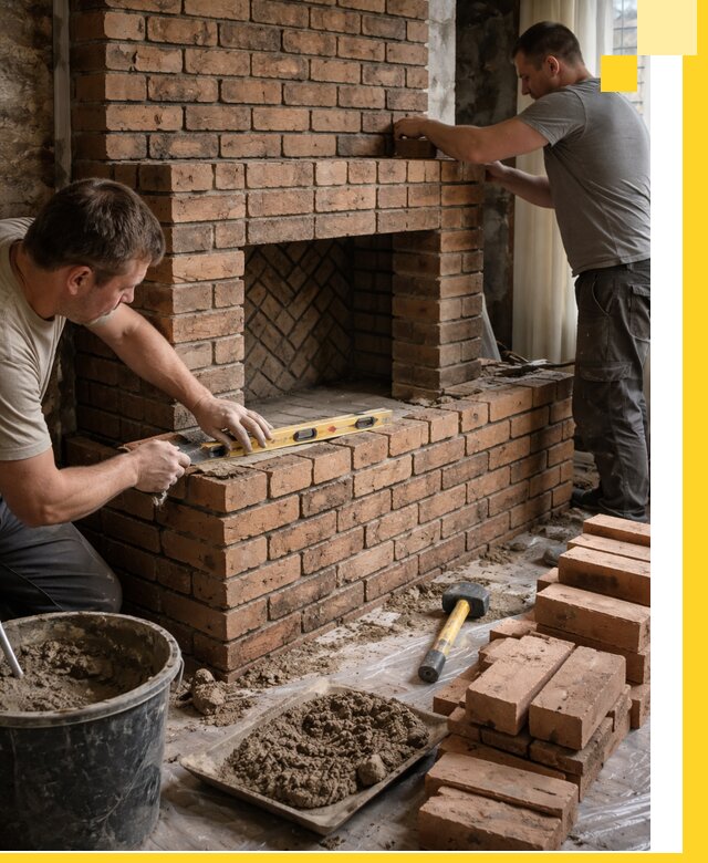 Изготовление и установка кирпичных каминов в Бузулуке