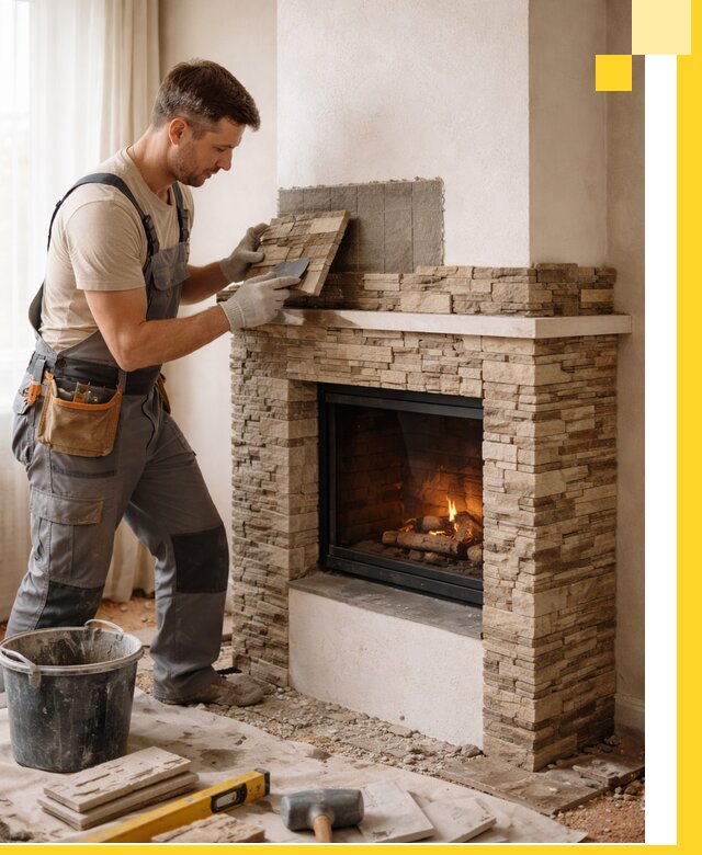 Изготовление и монтаж каминов для дома под ключ в Бузулуке