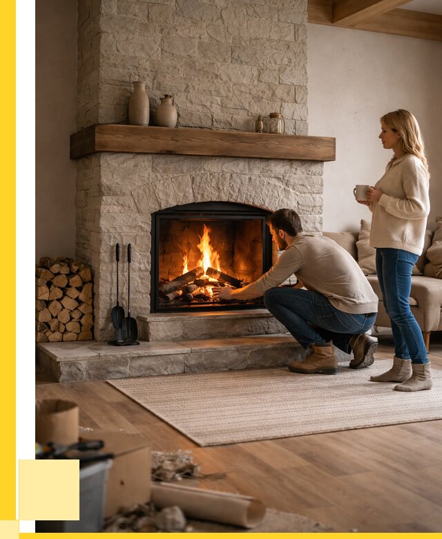 Камины для загородного дома в Бузулуке от 364840 р., ЭриданБзл