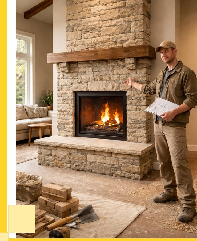 Камины под ключ в Бузулуке от 187632 р. | ЭриданБзл — установка