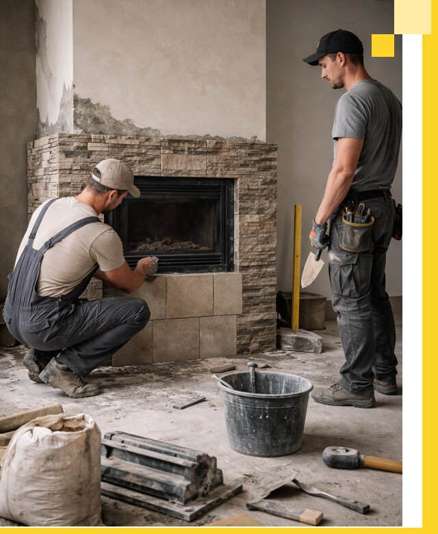 Камины под ключ в Бузулуке: проект, изготовление и монтаж