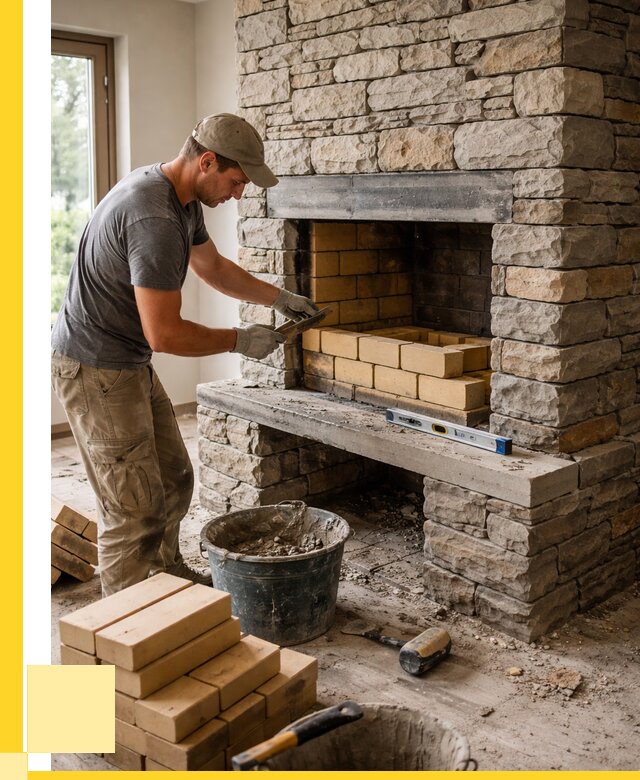 Кладка каминов и камина в Бузулуке от 26060 р. ЭриданБзл