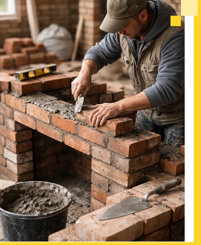 Кладка каминов под ключ в Бузулуке профессиональная отделка и монтаж