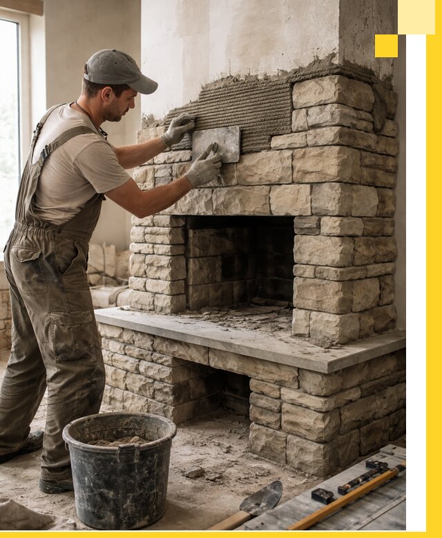 Строительство каминов под ключ в Бузулуке от проектирования до монтажа