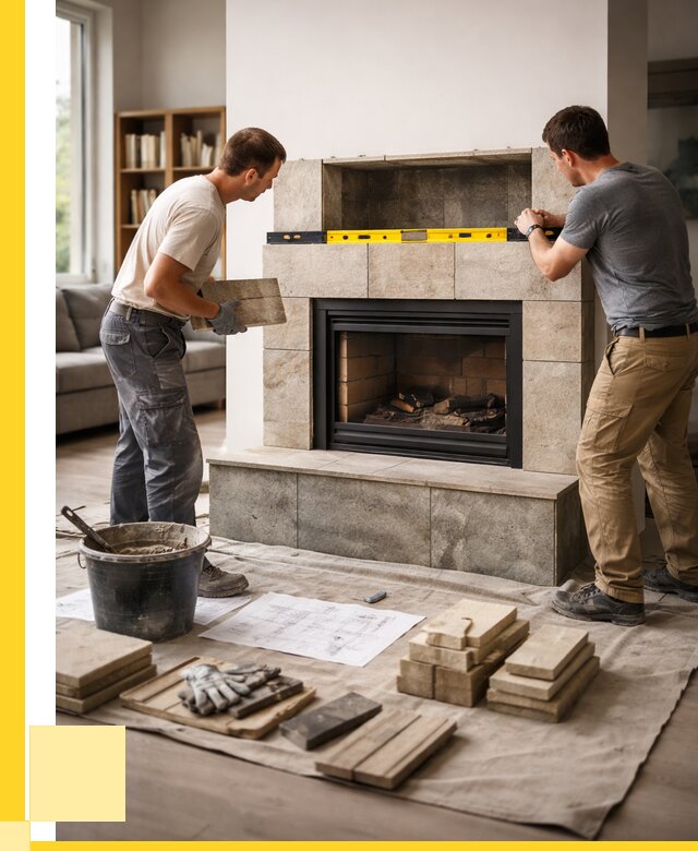 Монтаж каминов и установка в Бузулуке от 46908 р. | ЭриданБзл