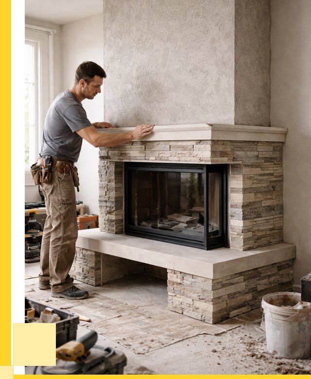 Изготовление каминов под ключ в Бузулуке от 156360 р. | ЭриданБзл