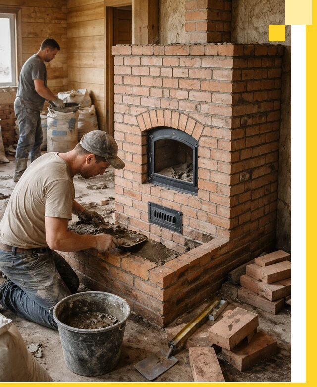 Профессиональное строительство печей в Бузулуке под ключ