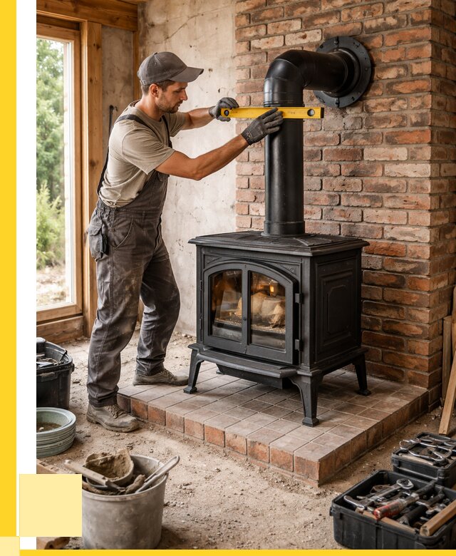 Монтаж печей установка банной печи в Бузулуке от 15636 р. | ЭриданБзл