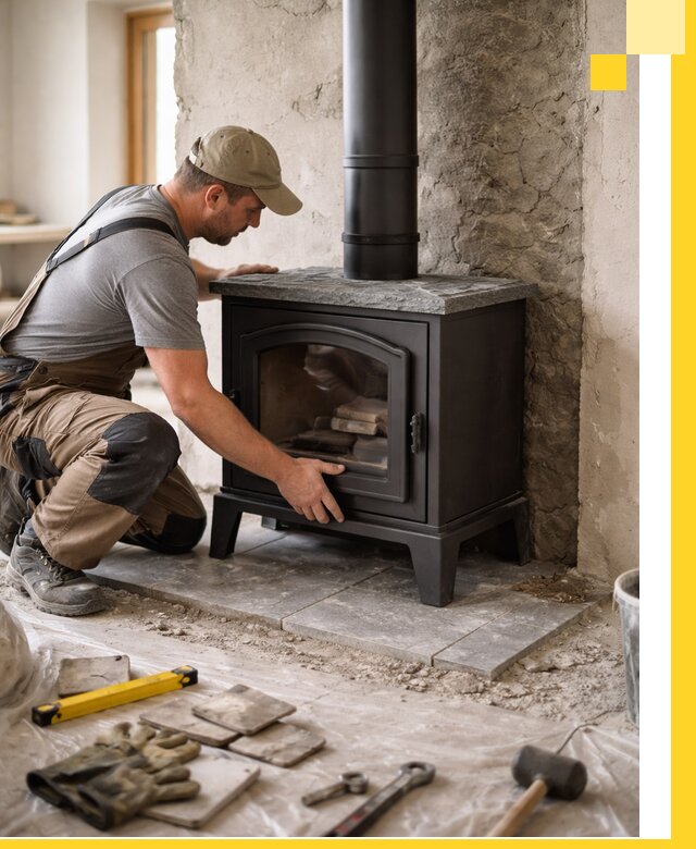 Профессиональный монтаж печей и каминов в Бузулуке под ключ