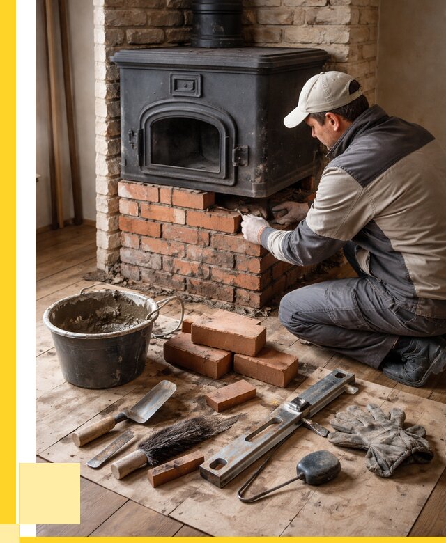 Ремонт печей в Бузулуке от 12509 р., услуги печника ЭриданБзл
