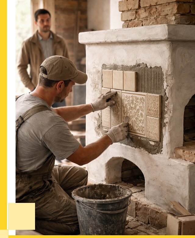 Отделка печей и банных печей в Бузулуке от 36484 р. | ЭриданБзл