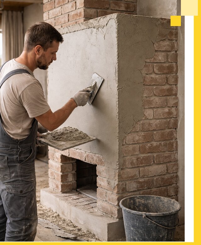 Отделка печей и облицовка каминов в Бузулуке под ключ