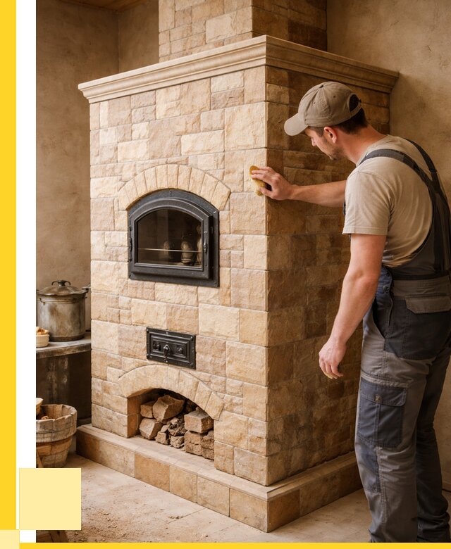 Облицовка печей в Бузулуке от 4691 р. под ключ | ЭриданБзл