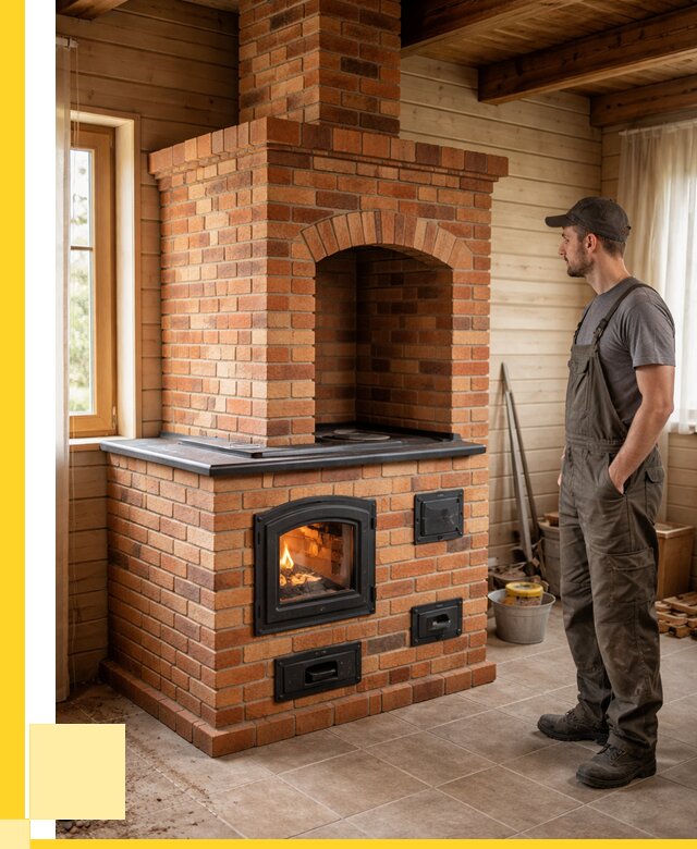 Кирпичные печи в Бузулуке: купить от 156360 р. | ЭриданБзл