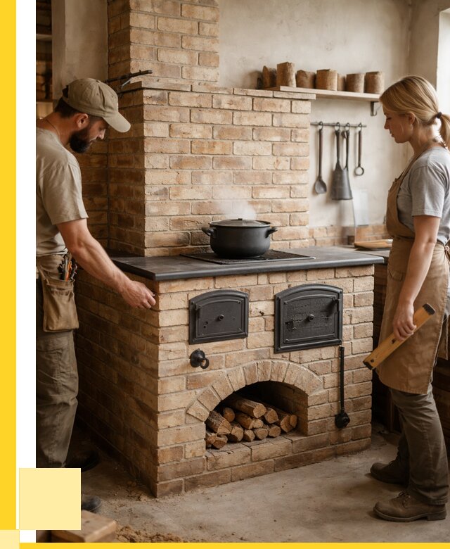 Варочно отопительные печи в Бузулуке от 93816 р. | ЭриданБзл