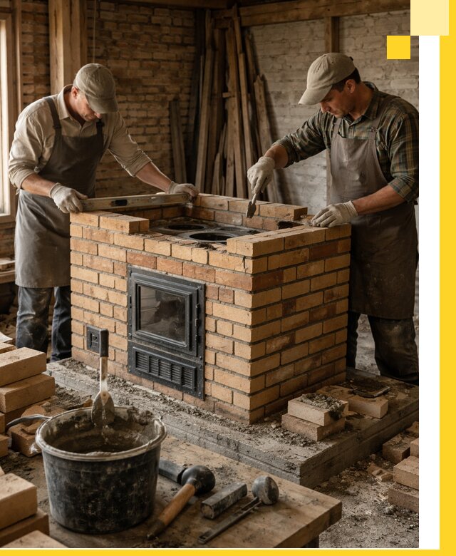 Изготовление и установка варочных печей под ключ в Бузулуке