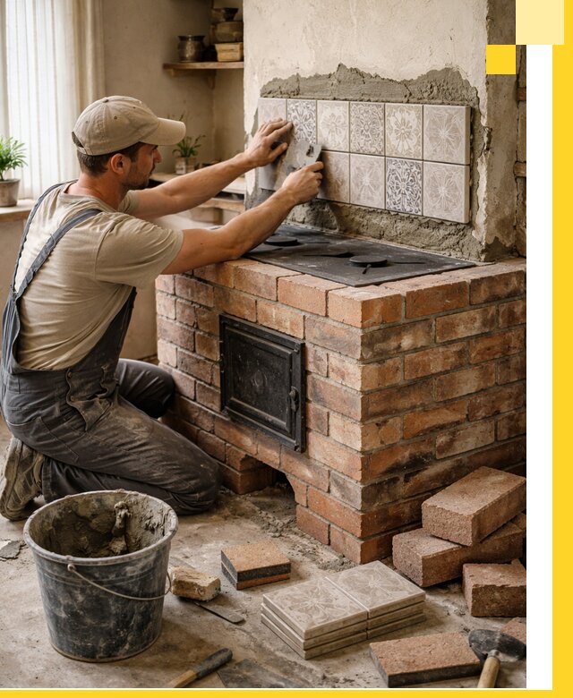 Печи с плитой на заказ монтаж гарантия и сервис в Бузулуке