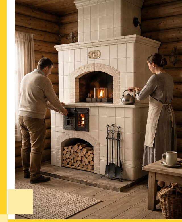 Русские печи в Бузулуке: установка от 156360 р. ЭриданБзл