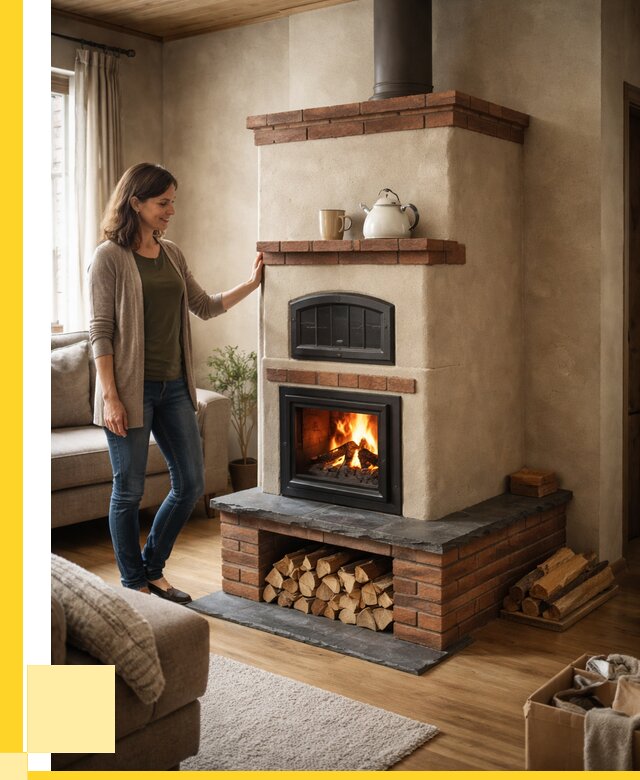 Печи шведки в Бузулуке от 88604 р. | ЭриданБзл — печь шведка