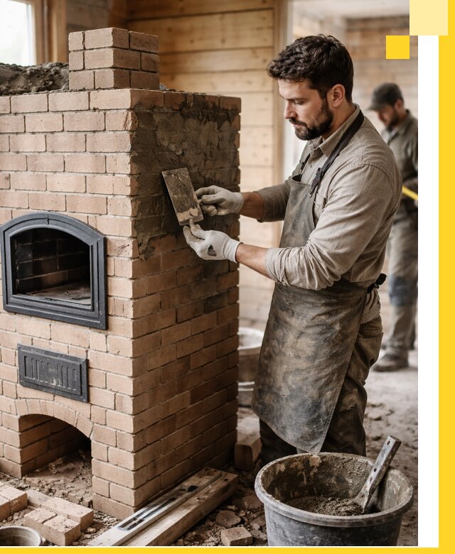 Изготовление и установка печей-шведок под ключ в Бузулуке