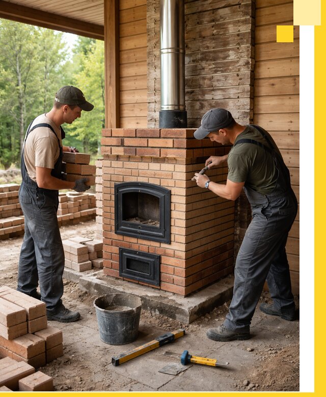 Производство и установка дачных печей под ключ в Бузулуке