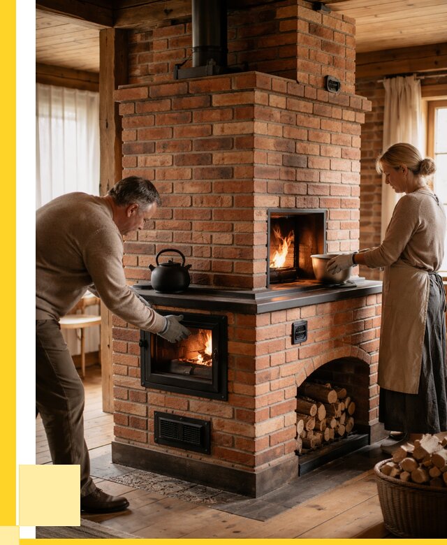 Печи для загородного дома под ключ в Бузулуке от 83392 р. | ЭриданБзл