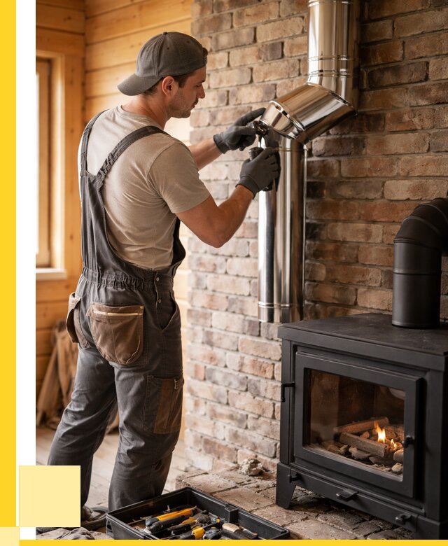 Монтаж дымоходов для печей в Бузулуке от 7818 р. | ЭриданБзл