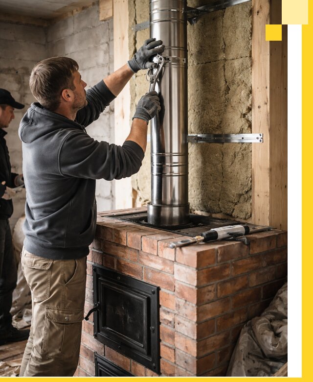 Изготовление и монтаж печей и дымоходов под ключ в Бузулуке
