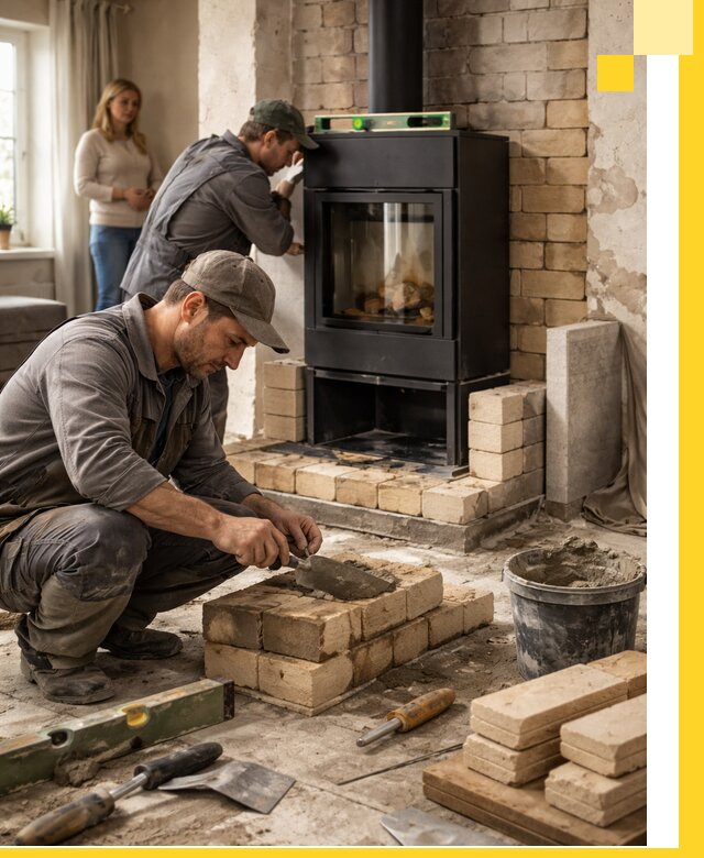 Печи и камины под ключ: проект, установка в Бузулуке