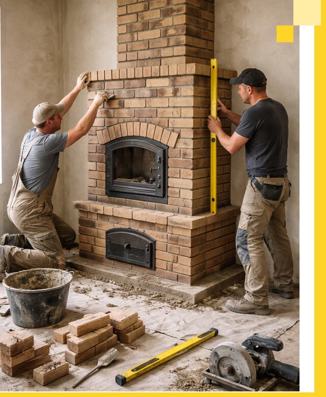 Продажа и установка печей и каминов для дома под ключ в Бузулуке