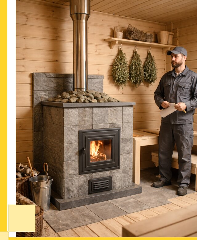 Печи для бани под ключ в Бузулуке от 125088 р. | ЭриданБзл