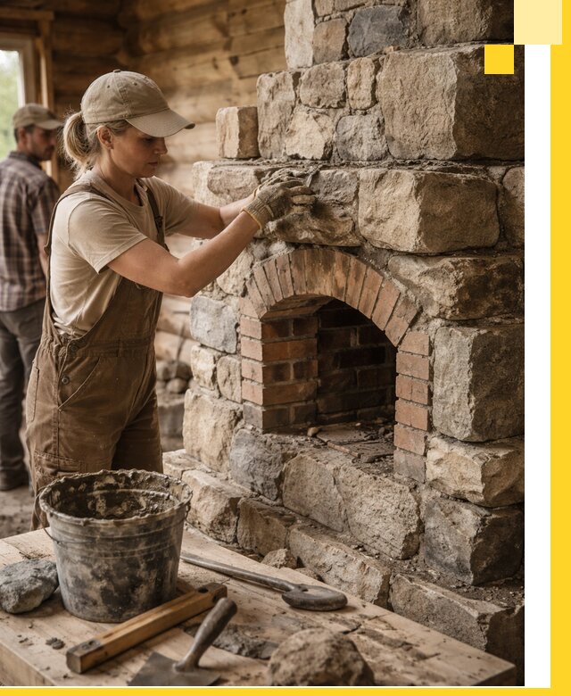 Каменные печи на заказ и монтаж в Бузулуке, долговечные решения