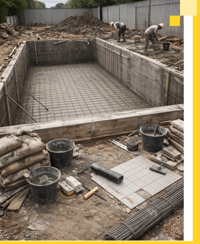 Строительство бассейнов под ключ в Бузулуке, дизайн и монтаж