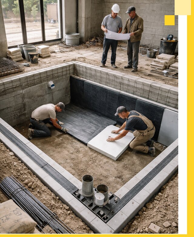 Проекты частных и общественных бассейнов под ключ в Бузулуке