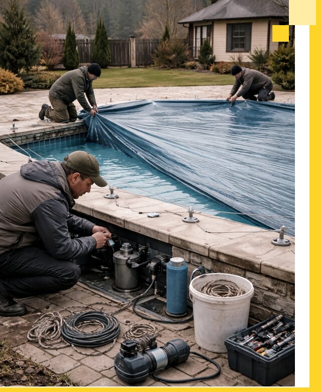 Консервация бассейнов в Бузулуке: подготовка к длительному хранению