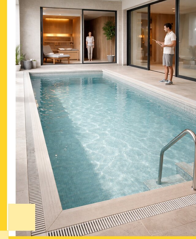 Отделка бассейна пленкой ПВХ в Бузулуке от 3648 р. - ЭриданБзл