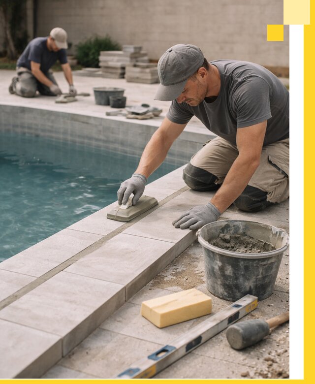 Отделка бассейнов в Бузулуке: декоративная отделка и гидроизоляция