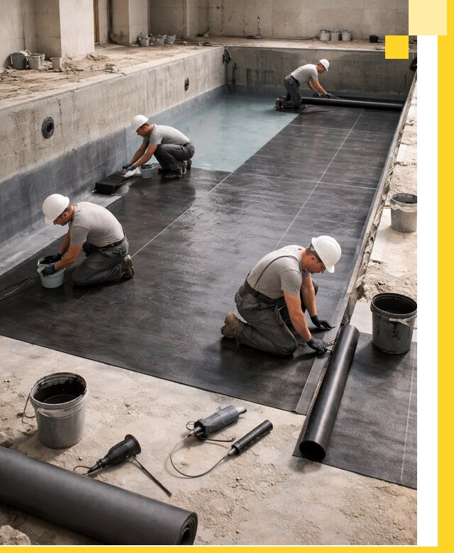 Профессиональная гидроизоляция бассейнов и чаш в Бузулуке под ключ