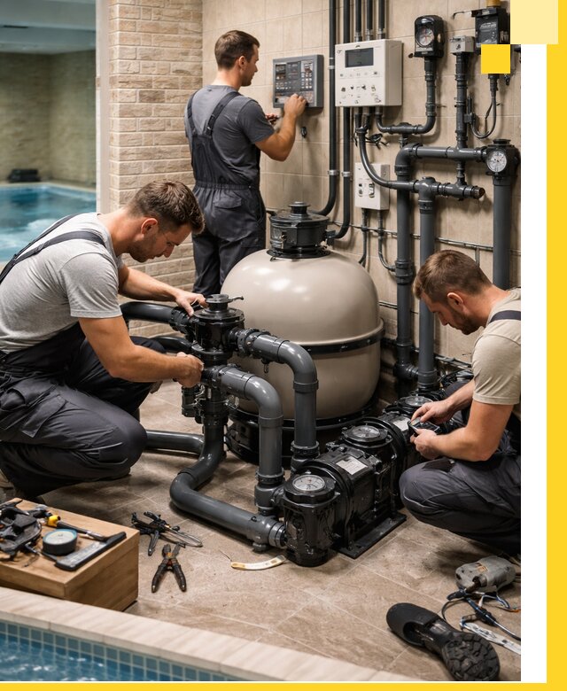 Комплексное оборудование для бассейнов под ключ в Бузулуке