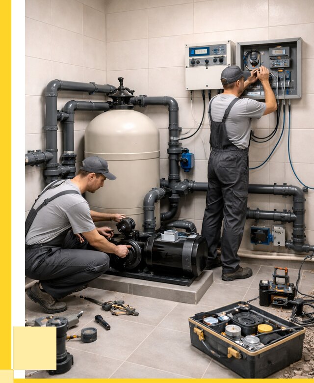 Монтаж оборудования для бассейнов в Бузулуке от 41696 р. | ЭриданБзл