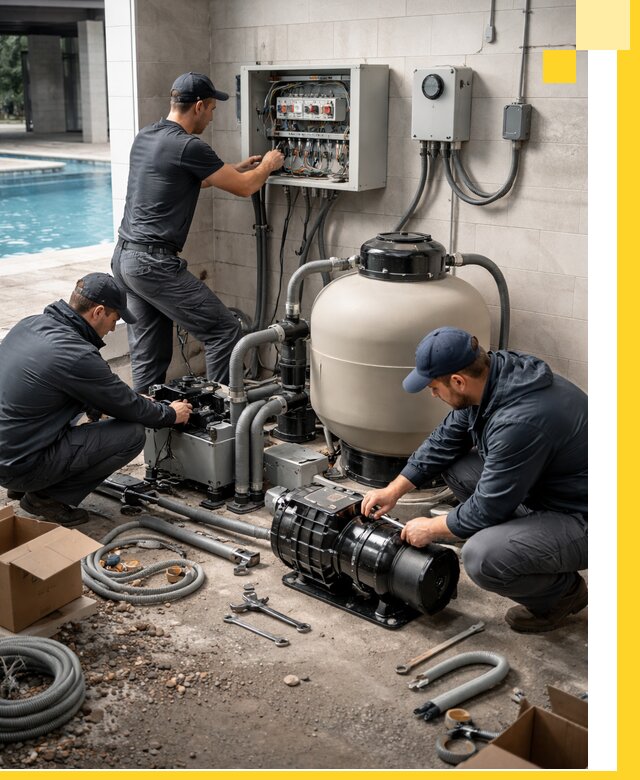 Профессиональный монтаж оборудования для бассейнов в Бузулуке