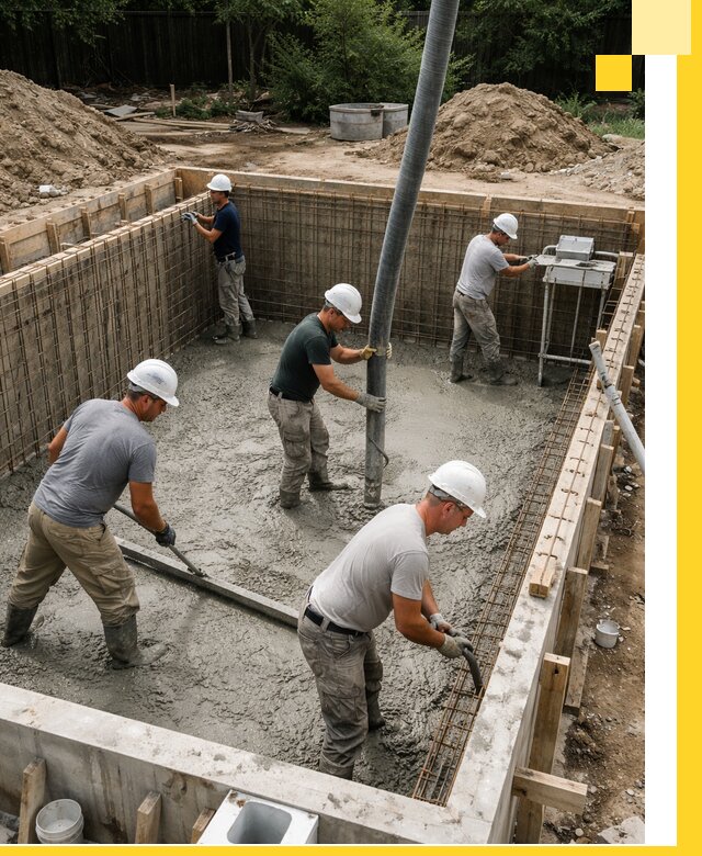 Строительство бетонных бассейнов под ключ в Бузулуке