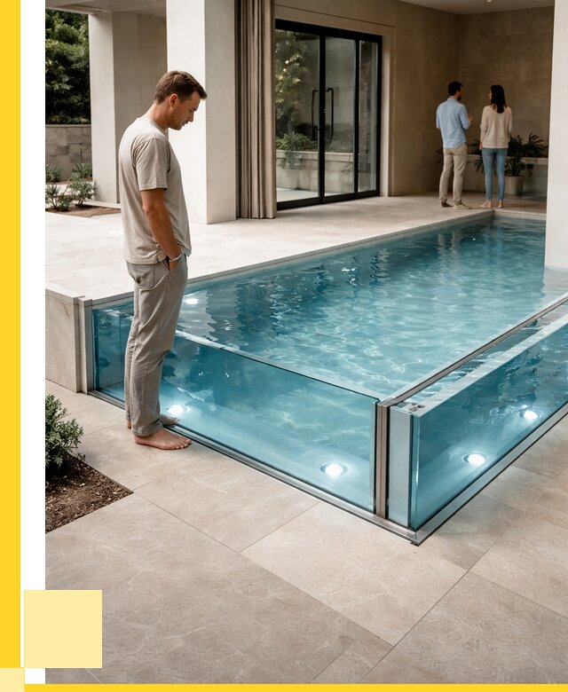 Стеклянные бассейны в Бузулуке от 1250880 р. | ЭриданБзл — мозаика