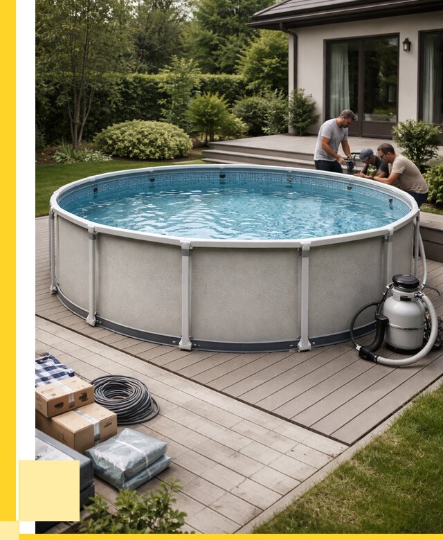 Купить каркасные бассейны в Бузулуке от 46908 р. | ЭриданБзл